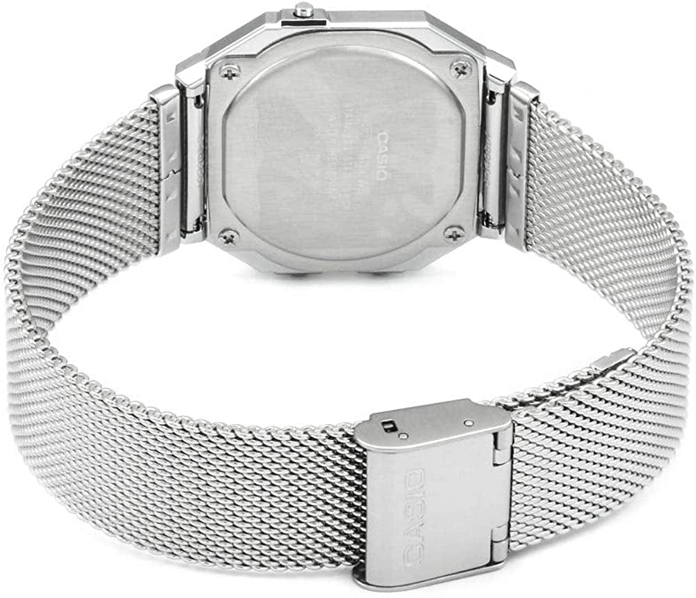Collection Watch A700WEM-7AEF Unisex Silver Stopwatch