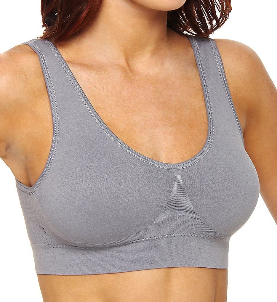 Coobie Comfort Bra Medium Gray / Small