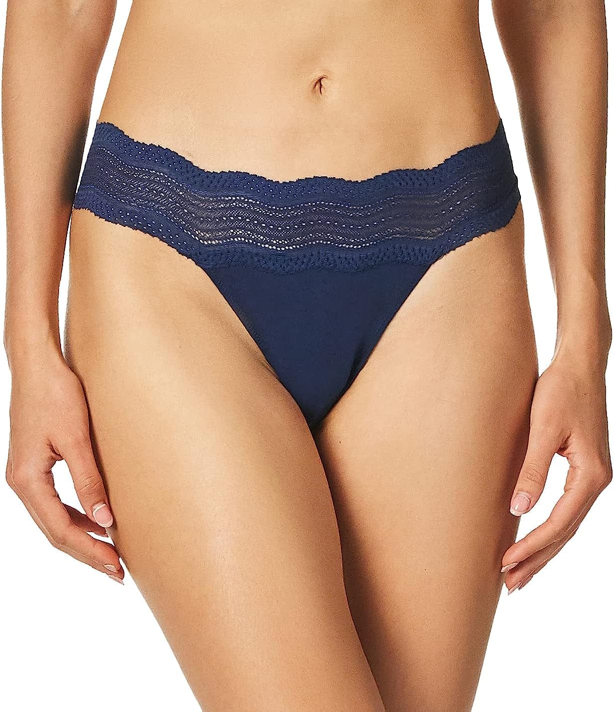 Cosabella Women'S Dolce Thong Navy Blue / One Size