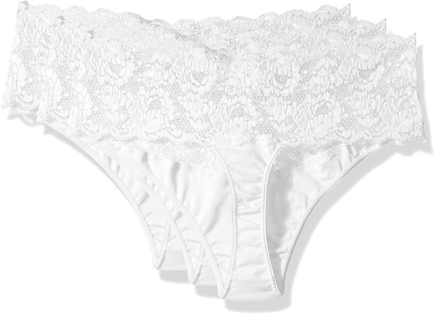 Cosabella Women'S Say Never Lovelie Thong plus Size 3 Pack Set