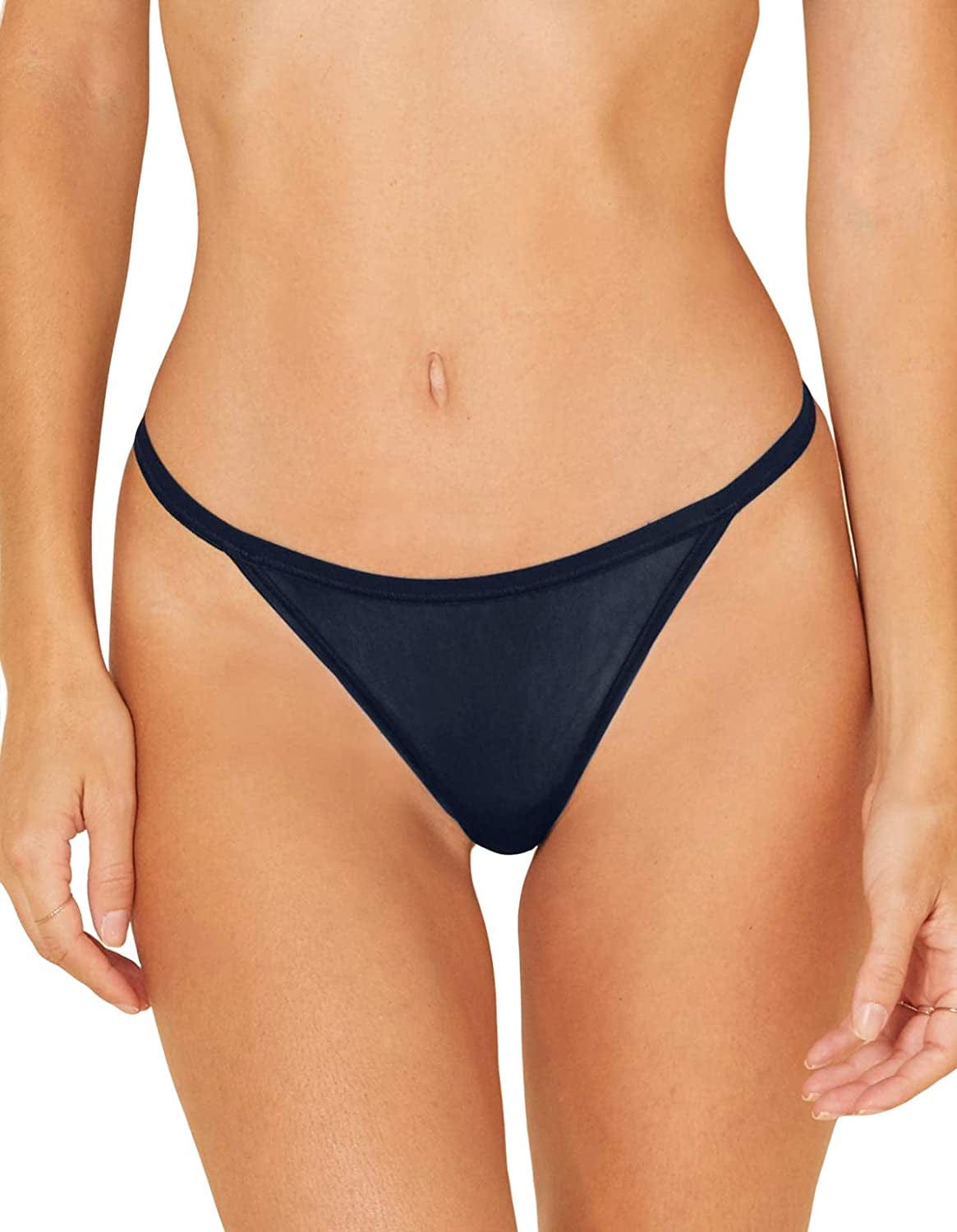 Cosabella Women'S Thong Navy Blue / Soire Confidence Italian Thong / One Size