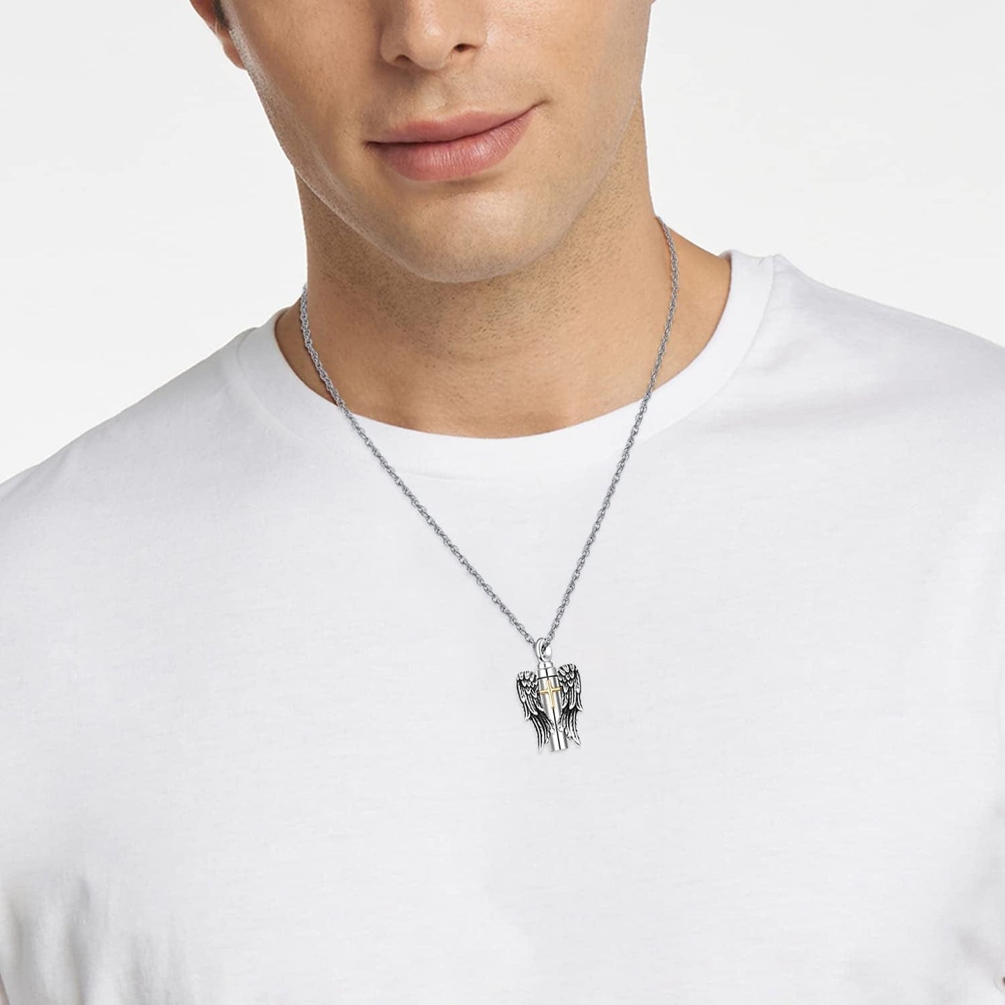 Cremation Jewelry for Ashes 925 Sterling Silver Urn Necklace for Ashes Keepsake Memories Necklace…