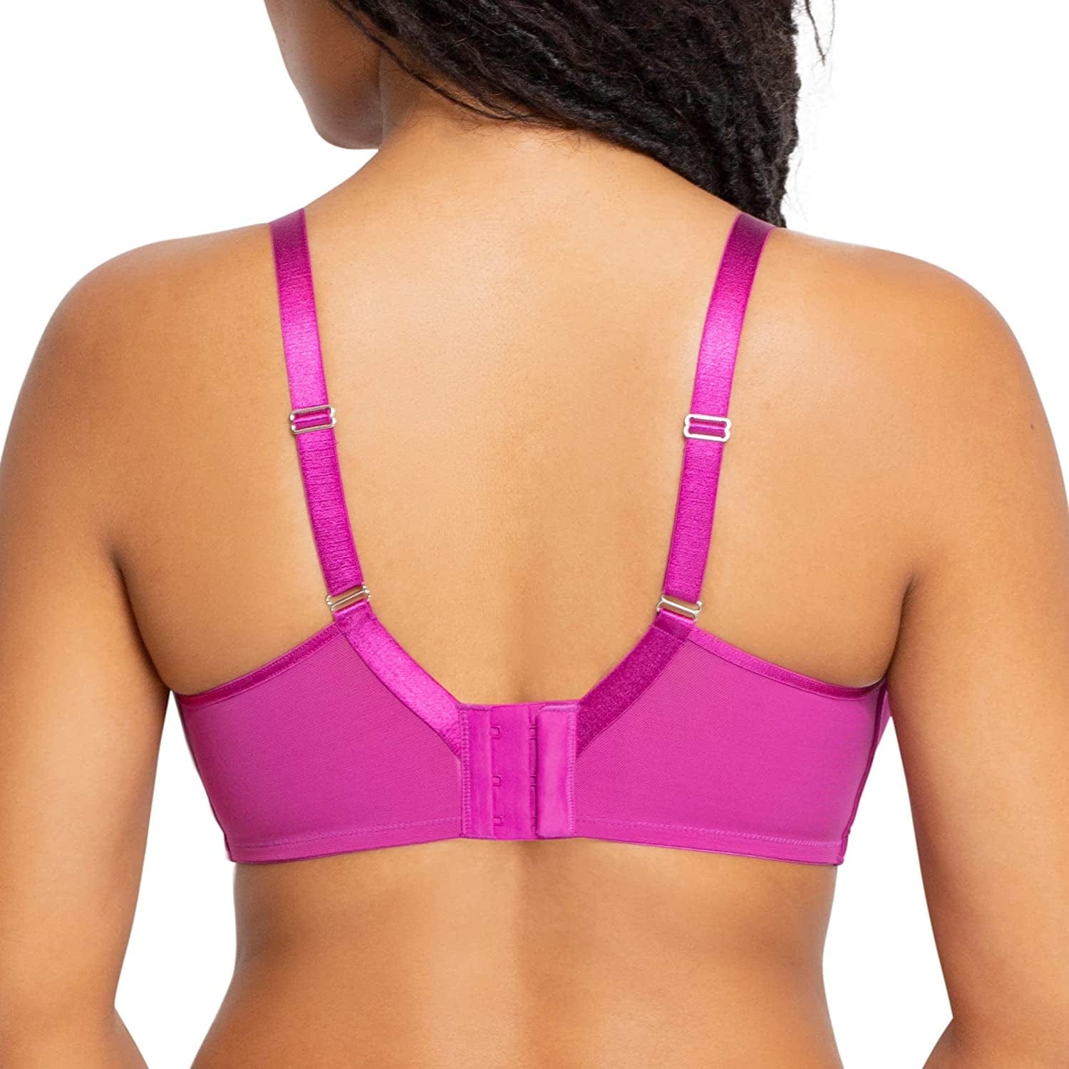 Curvy Couture Women'S Sheer Mesh Full Coverage Unlined Underwire, Sexy Supportive plus Size, See-Through Bras