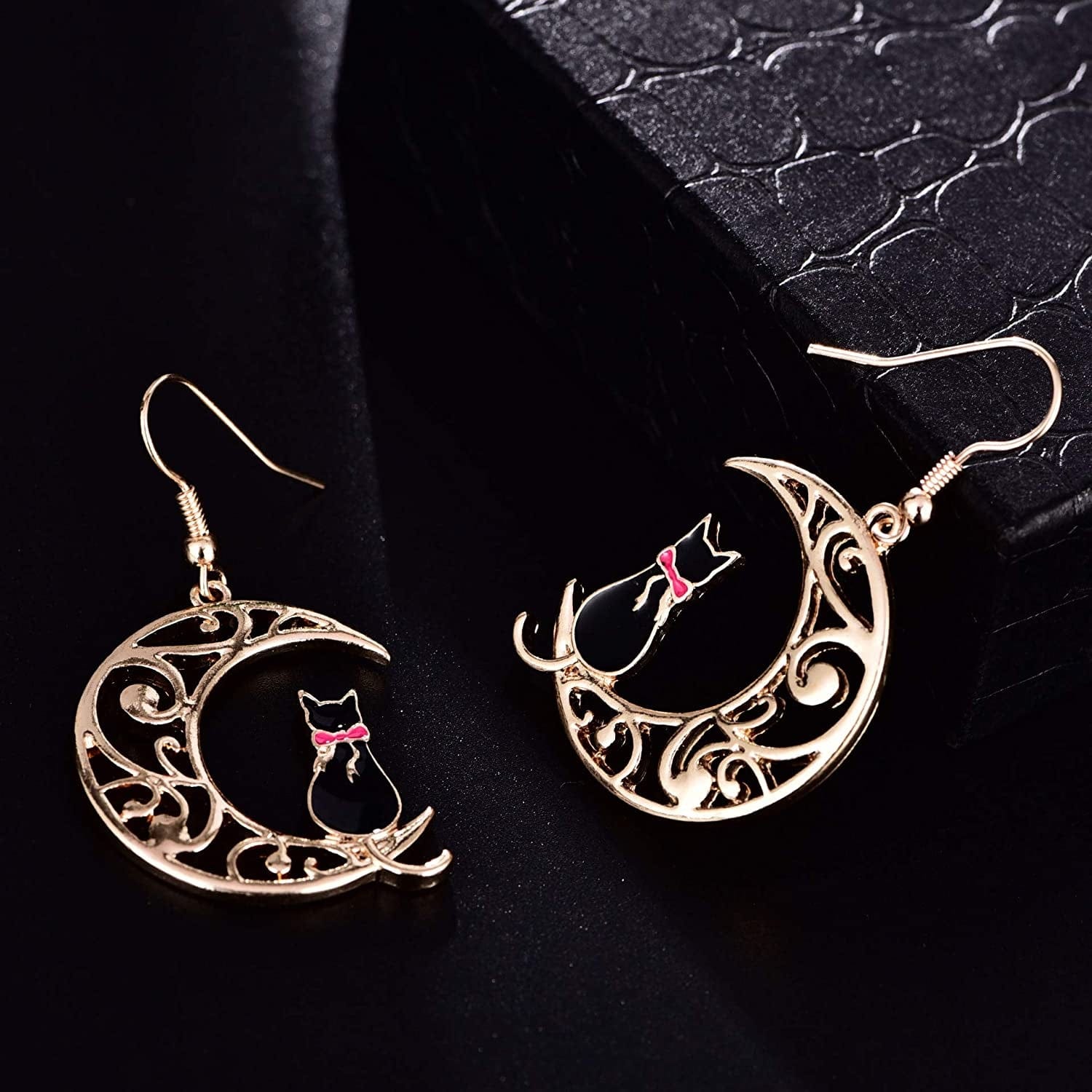 Cute Anime Cartoon Sailor Moon Animal Cat Moon Earrings Gift for Girls Women Jewelry