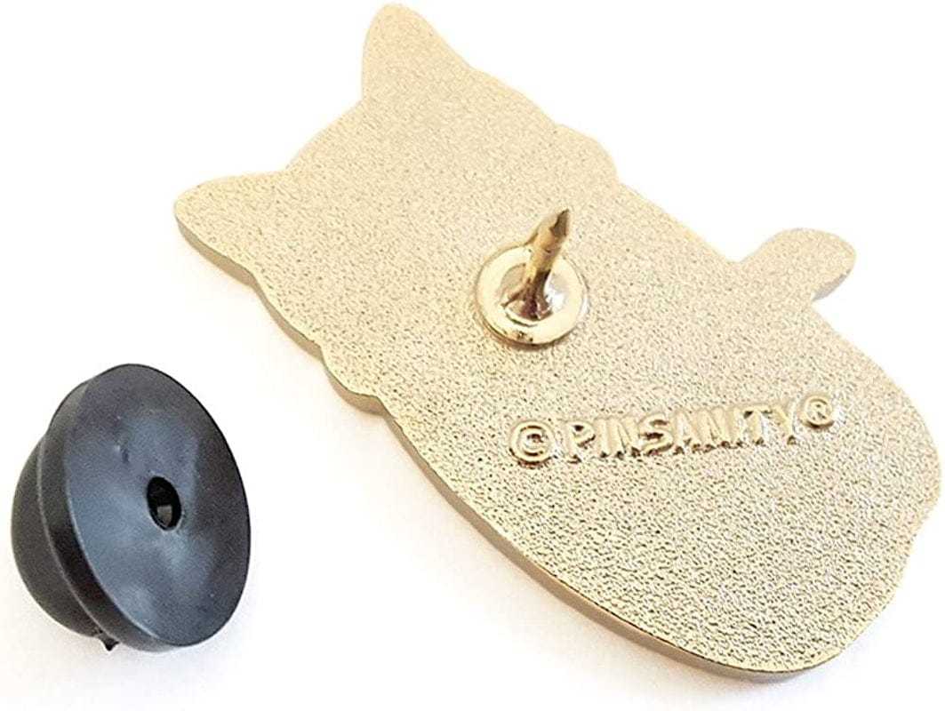 Cute Cat Purrito Enamel Lapel Pin