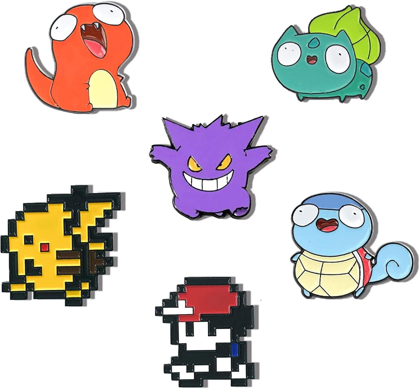 Cute Pins for Backpacks Enamel Pins for Backpacks Cute Pins Collector Backpack Pins Set for Bookbags Lapel Pins Gift(Set 6) Yellow