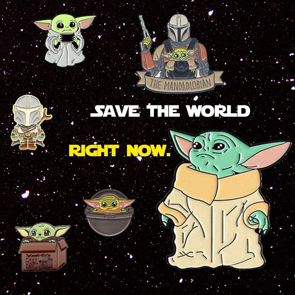 Cute Pins for Backpacks Enamel Pins for Backpacks Cute Pins Collector Backpack Pins Set for Bookbags Lapel Pins Gift(Set 6)