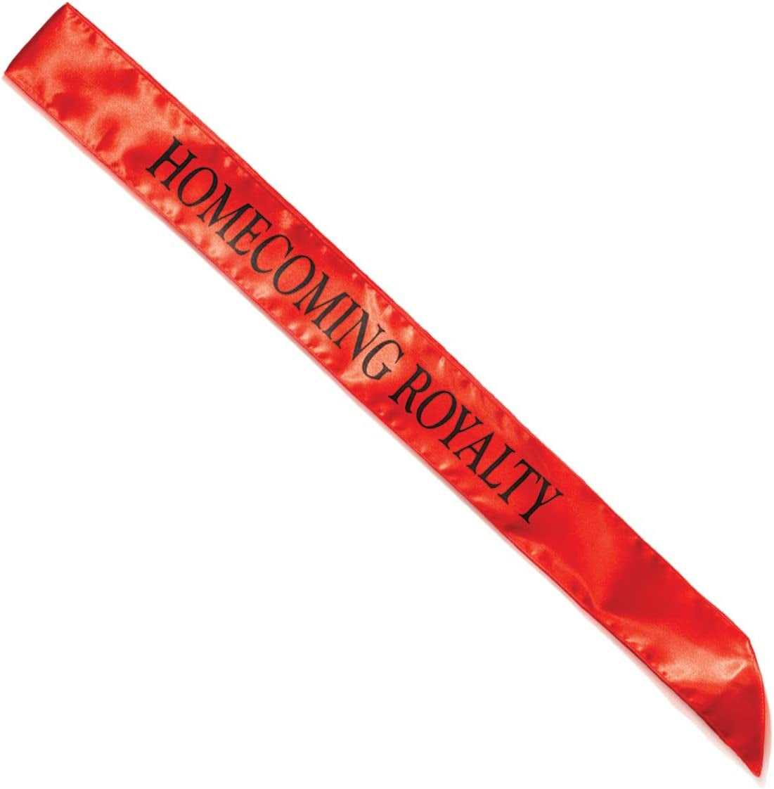 Satin Homecoming Royalty Sash, Silver Black Imprint Apparel & Accessories > Clothing Accessories > Sashes Anderson's Red/Black