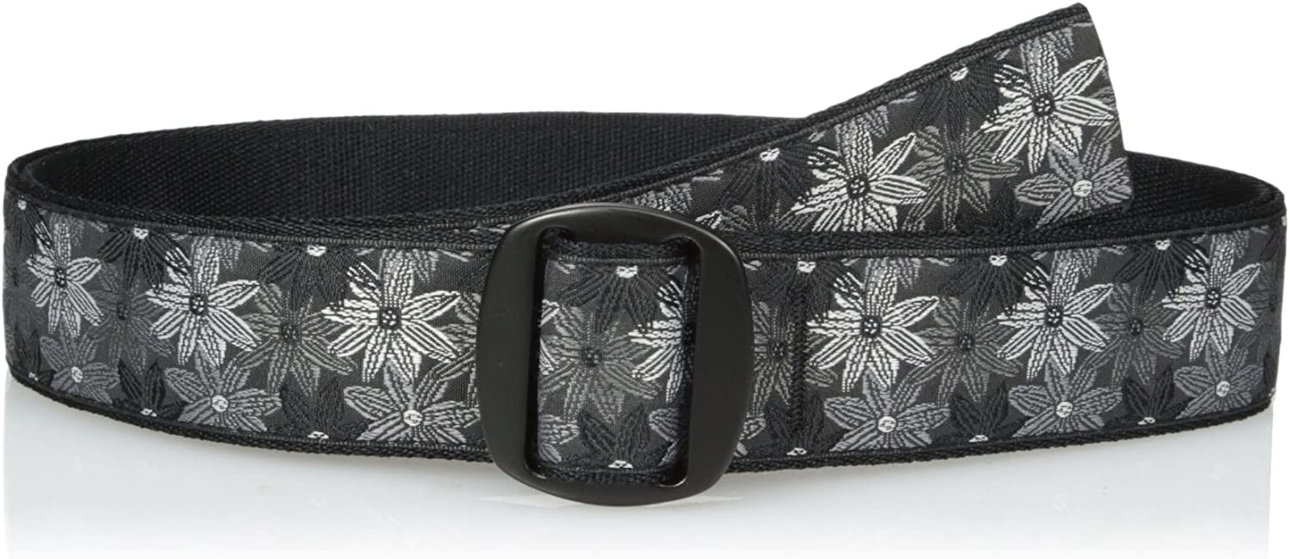 Bison Designs Women'S Manzo Belt with Anodized Aluminum Buckle Apparel & Accessories > Clothing Accessories > Belts Bison Designs LLC Flower Small/34-Inch