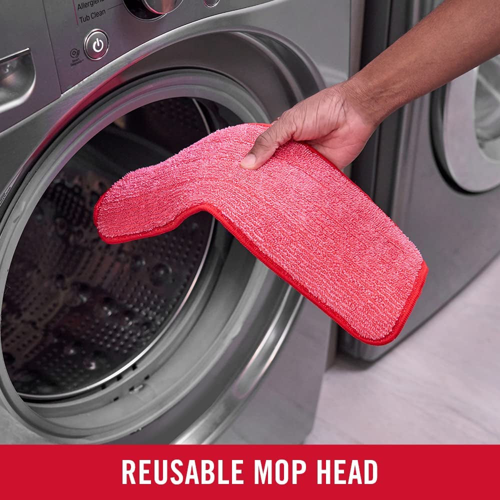 Rubbermaid Reveal Spray Microfiber Floor Mop Cleaning Kit for Laminate & Hardwood Floors, Spray Mop with Reusable Washable Pads, Commercial Mop Apparel & Accessories > Jewelry > Body Jewelry Rubbermaid
