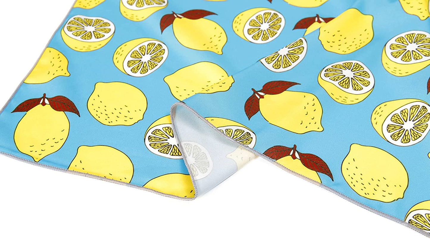 GERINLY Cute Bandana for Women Fruits Printed Square Hair Scarf Headband Summer Accessories Apparel & Accessories > Clothing Accessories > Bandanas & Headties GERINLY