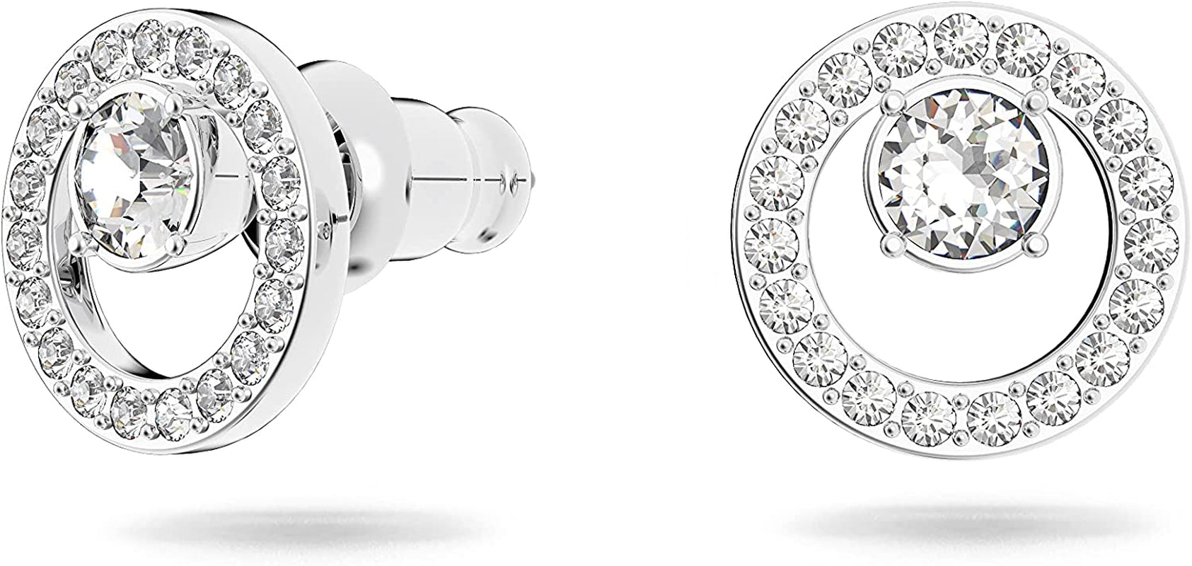 SWAROVSKI Creativity Circle Jewelry Collection, Clear Crystals Apparel & Accessories > Jewelry > Earrings SWAROVSKI