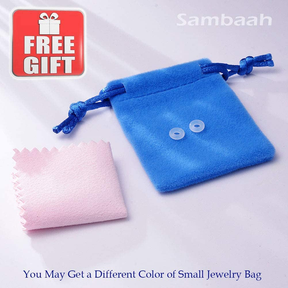 Sambaah Family Charm Sterling Silver Nana Charm Enamel Charm for Pandora Style Bracelets Apparel & Accessories > Jewelry > Bracelets Sambaah