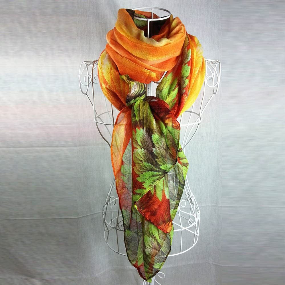 Scarfs for Women, Lethez Lady Girls Printing Long Soft Scarf Wrap Shawl Wrap Scarves Head Wraps Apparel & Accessories > Clothing Accessories > Scarves & Shawls Lethez