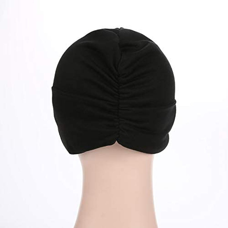 Beauty YFJH Chemo Sleep Turban Headwear Scarf Beanie Cap Hat for Cancer Patient Hair Loss Apparel & Accessories > Clothing Accessories > Headwear beauty YFJH
