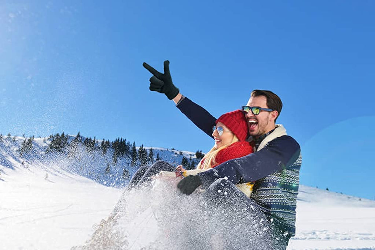 GLEDLOVES 5 Pairs Winter Knitted Magic Elastic Gloves for Unisex Gloves Knit Full Fingers Warm Gloves for Men Women. Apparel & Accessories > Clothing Accessories > Gloves & Mittens GLEDLOVES