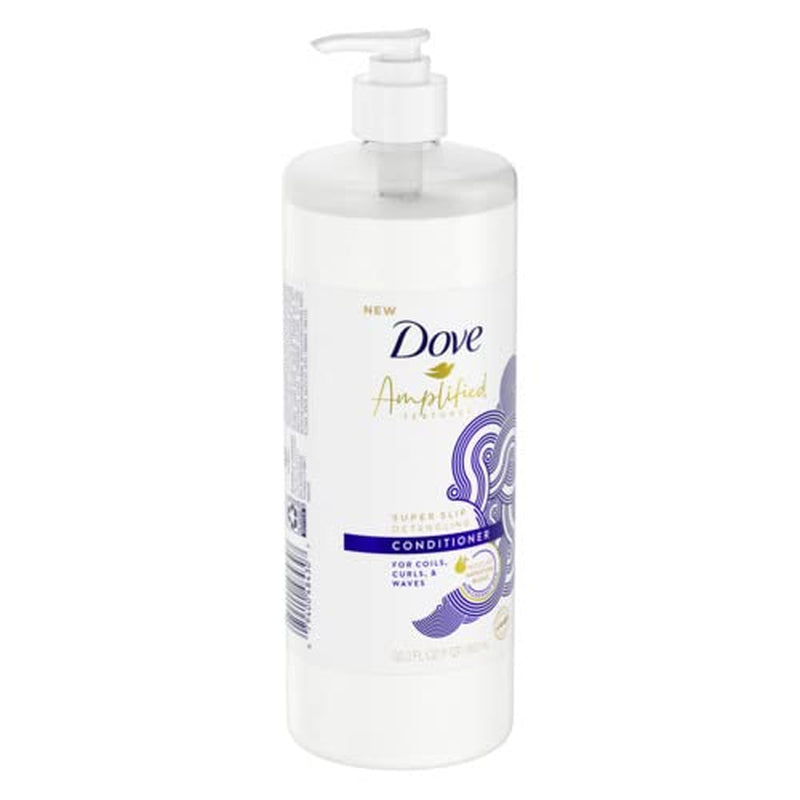 Dove Amplified Textures Deep Moisture Detangling Conditioner for Coils, Curls, and Waves Coconut Milk Hair Moisture Amplifying Hair Care Blend 32.3 Oz Health & Beauty > Personal Care > Hair Care Dove