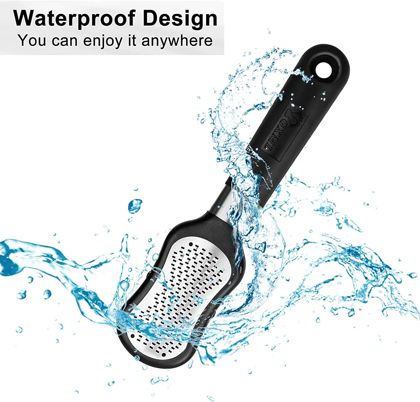 CGBE Callus Remover for Feet Foot Scrubber and Double-Side Dead Skin Storage Pedicure Tools for Foot Care Surgical Grade Stainless Steel Foot File for Foot Spa(One Pack with Two-Side) Health & Beauty > Personal Care > Foot Care CGBE