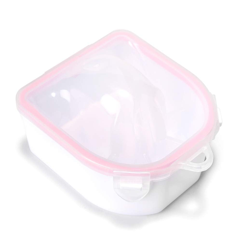 Rolabling 2 PCS Soaking Soak Bowl Nail Art Polish Remove Wash Soaker Tray Manicure Spa Tool Health & Beauty > Personal Care > Cosmetics > Cosmetic Tools > Nail Tools Rolabling