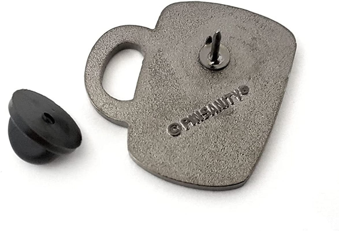 'Damn Fine Coffee' Enamel Lapel Pin