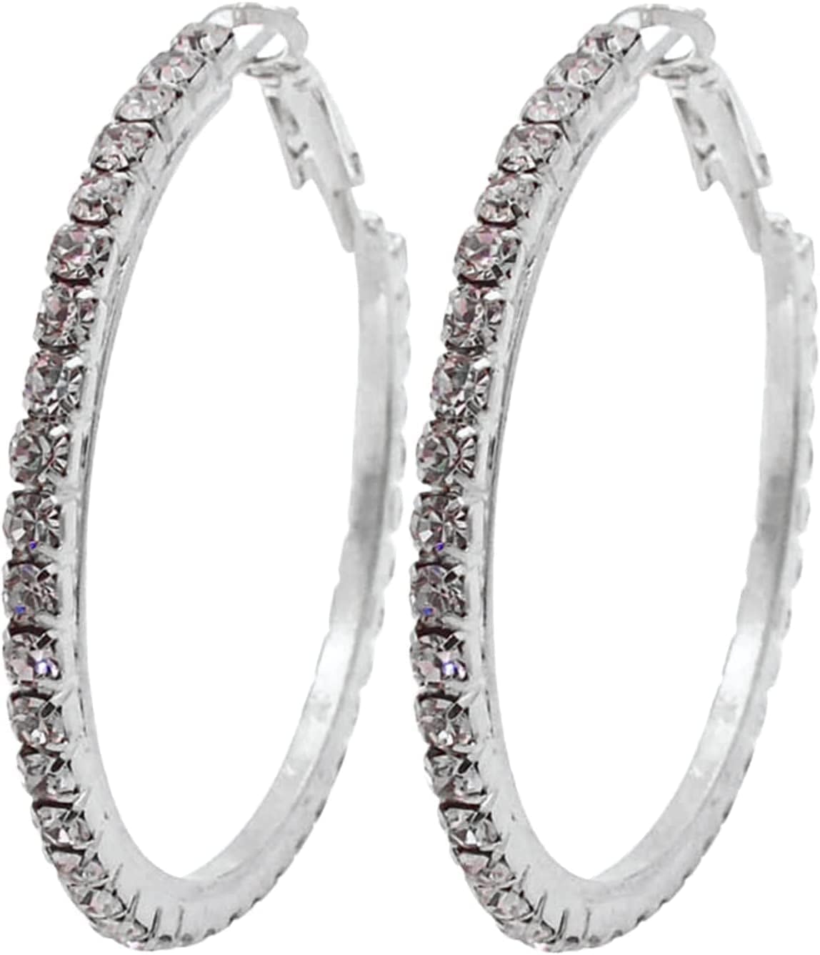 Dangle Earring Zircon Fashion Earrings S-Imple Exaggerated Gold for Ladies Unique Temperament Earrings Silver Cute Jewelry Gifts for Women Girls, Rose Gold Ta-silver / One Size