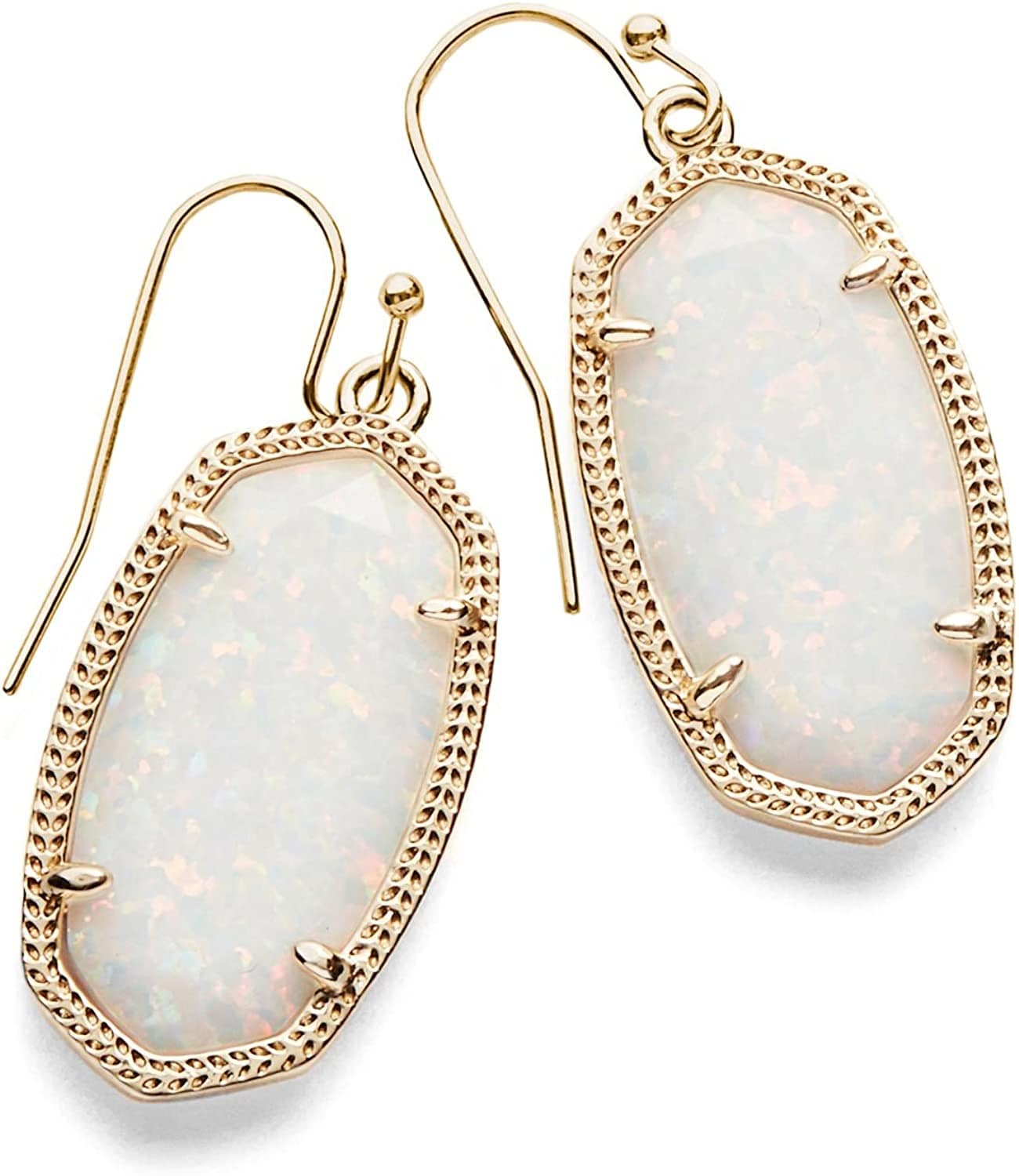 Dani Drop Earrings for Women, Fashion Jewelry Ocean Kyocera Opal