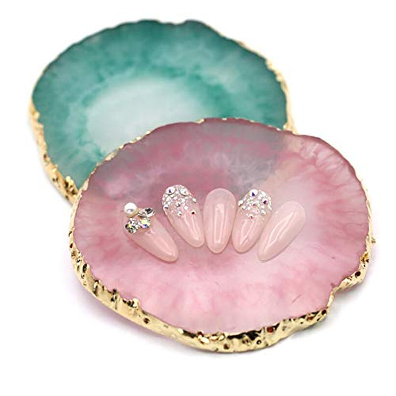Mwoot Resin Nail Art Palette, Polish Holder Drawing Color Palette, Nail Art Painting Gel Palette Manicure Tool, Cosmetic Artist Mixing Palette (Pink) Health & Beauty > Personal Care > Cosmetics > Cosmetic Tools > Nail Tools MWOOT