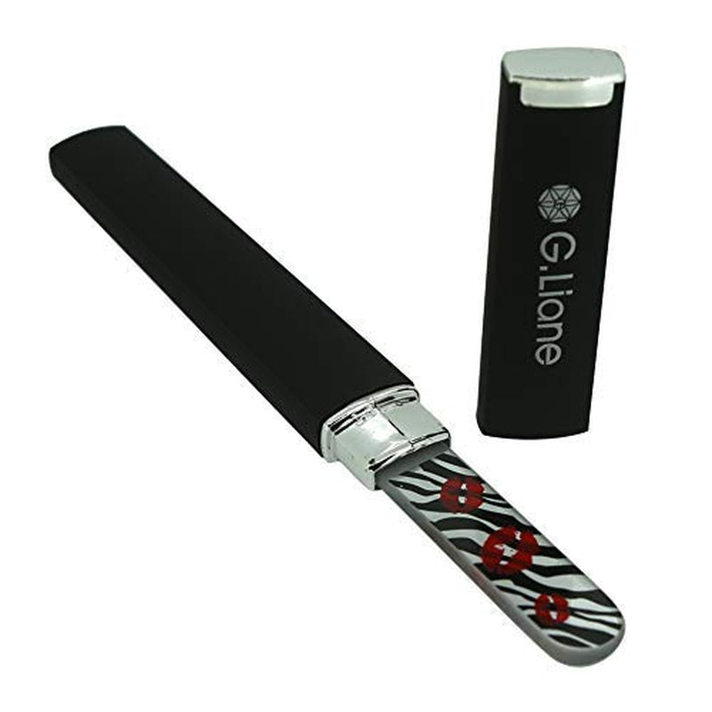 Best Crystal Nail File Set β G.Liane Professional Nail File Manicure Pedicure Kit for Natural Nails Acrylic Nails Gels Nails Manicure Tools for Home and Salon (Rose White) β¦ Health & Beauty > Personal Care > Cosmetics > Cosmetic Tools > Nail Tools G.Liane Black
