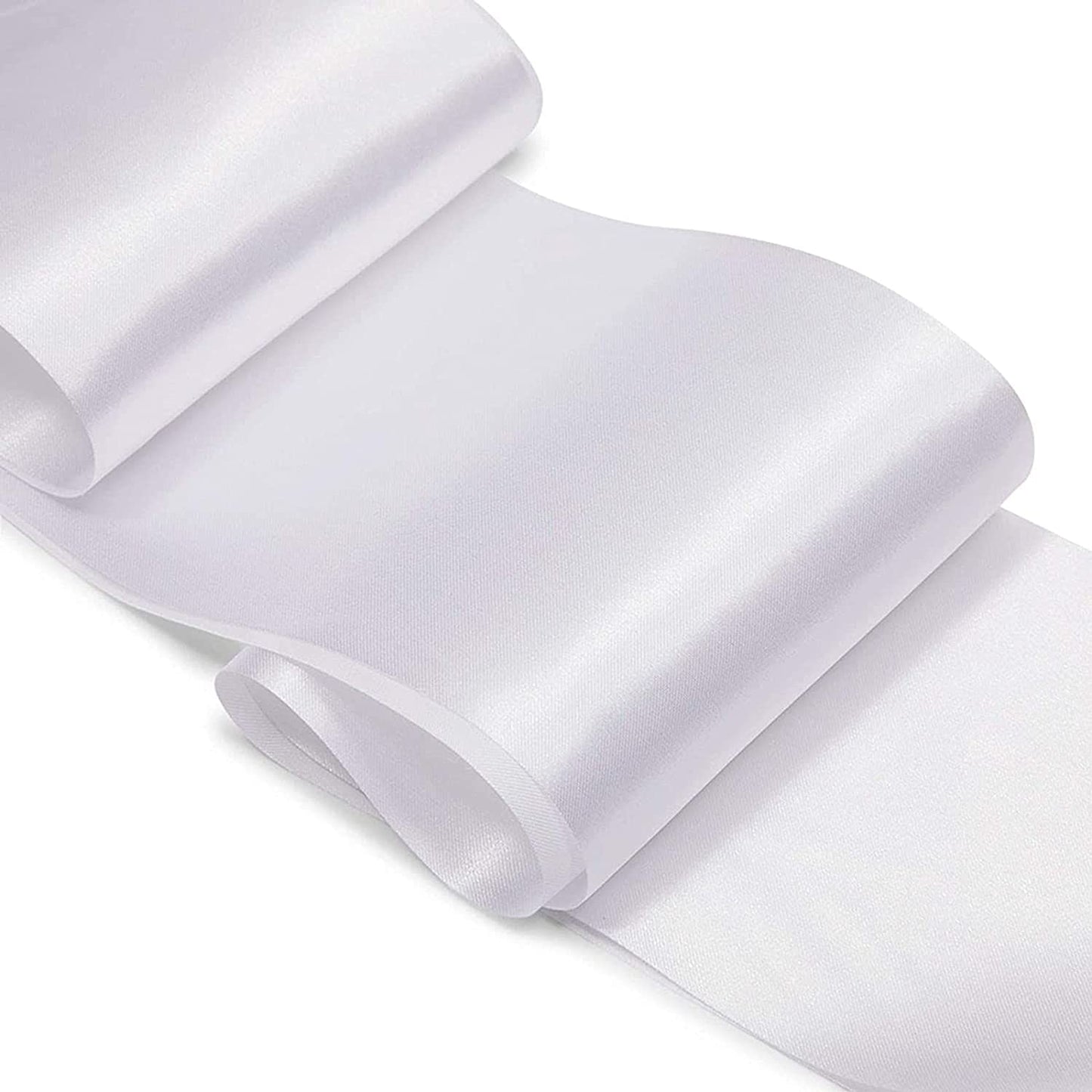 White Satin Sashes for Pageants, Bachelorette Party, Prom (4 X 33 In, 24 Pack) Apparel & Accessories > Clothing Accessories > Sashes Sparkle and Bash