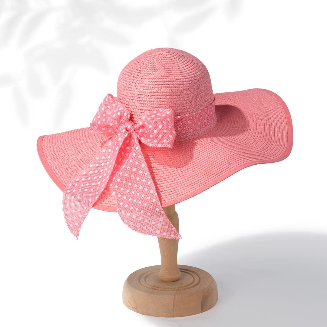Funcredible Wide Brim Sun Hats for Women - Floppy Straw Hat with Heart Shape Glasses Apparel & Accessories > Clothing Accessories > Hats Funcredible