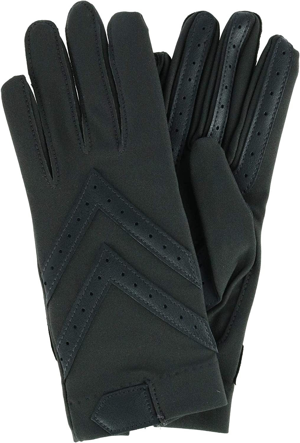 Isotoner Women'S Spandex Shortie Touchscreen Gloves Apparel & Accessories > Clothing Accessories > Gloves & Mittens isotoner Charcoal Large-X-Large