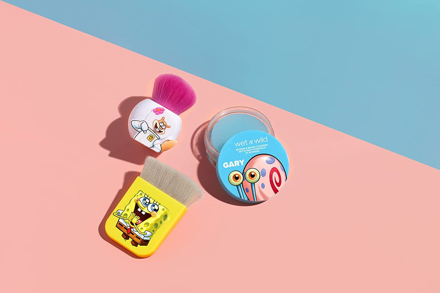 Wet N Wild Soap Suds Sponge + Brush Cleanser Bob Squarepants Makeup Tools Brush Cleaner Solution, Gary the Snail, 1.05 Ounce (1114234) Health & Beauty > Personal Care > Cosmetics > Cosmetic Tools > Makeup Tools wet n wild