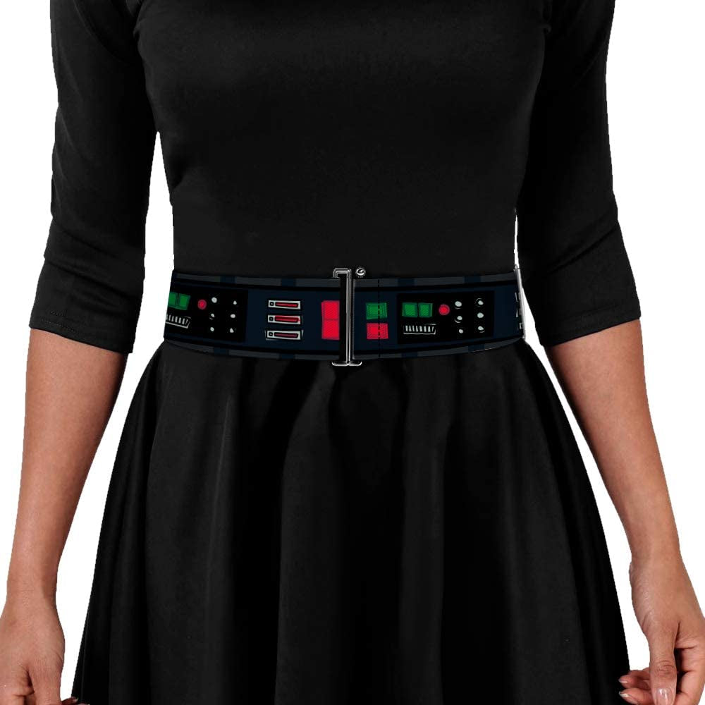 Buckle-Down Women'S Cinch Belt-Star Wars Darth Vader XL, 3" X 52" Apparel & Accessories > Clothing Accessories > Belts STAR WARS