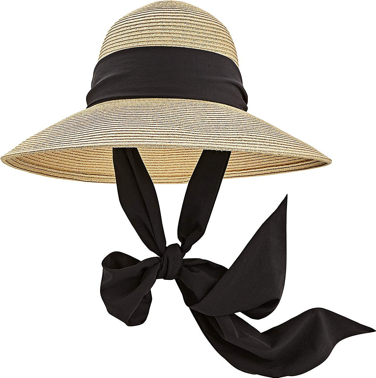 Coolibar UPF 50+ Women'S Stella Scarf Detail Hat - Sun Protective Apparel & Accessories > Clothing Accessories > Hats Coolibar
