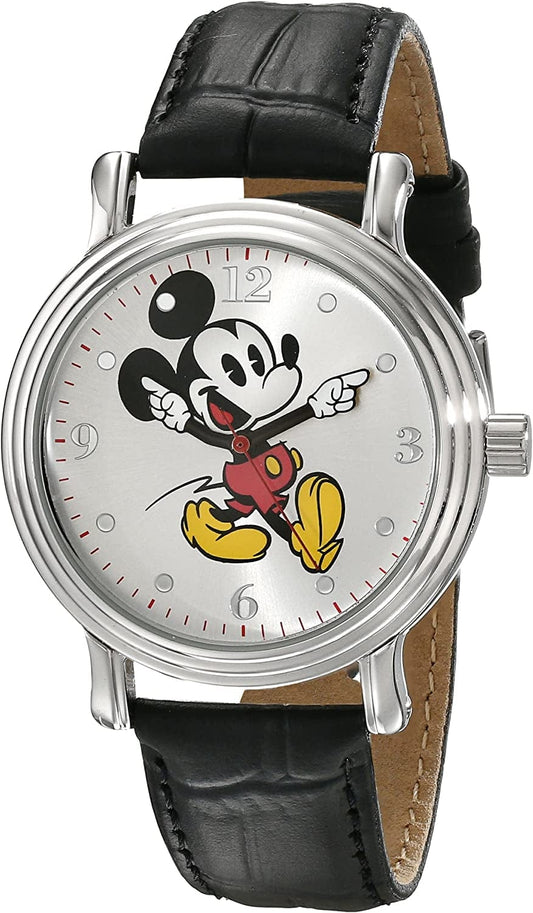 Disney Mickey Mouse Adult Vintage Articulating Hands Analog Quartz Watch