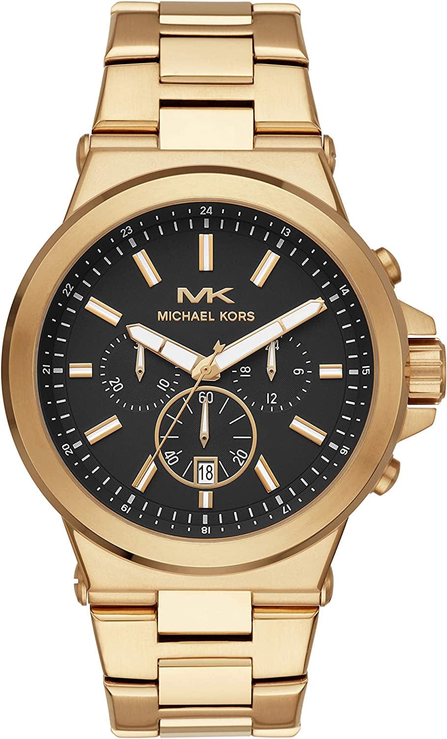 Dylan Stainless Steel Chronograph Watch Gold