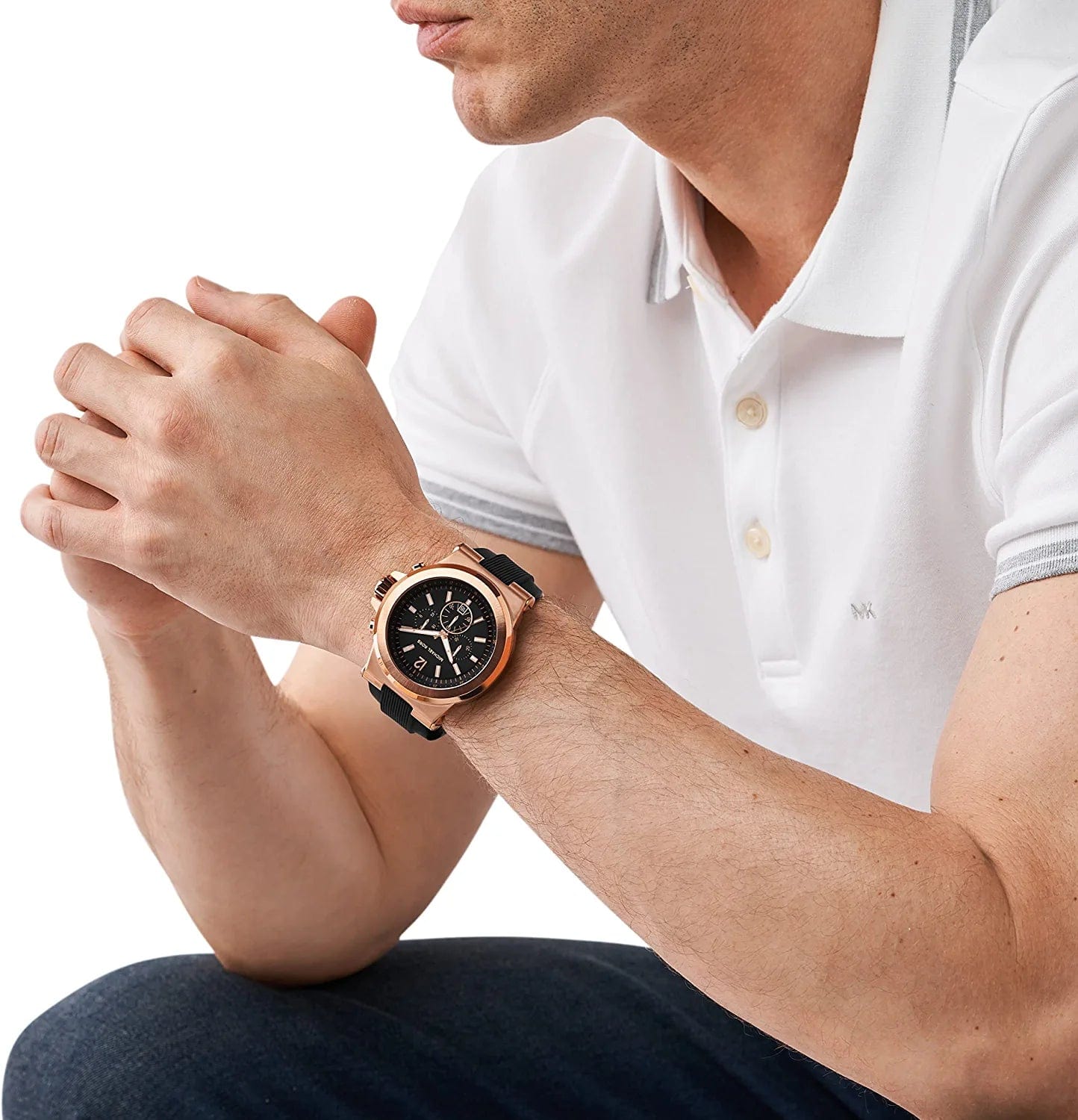 Dylan Stainless Steel Chronograph Watch