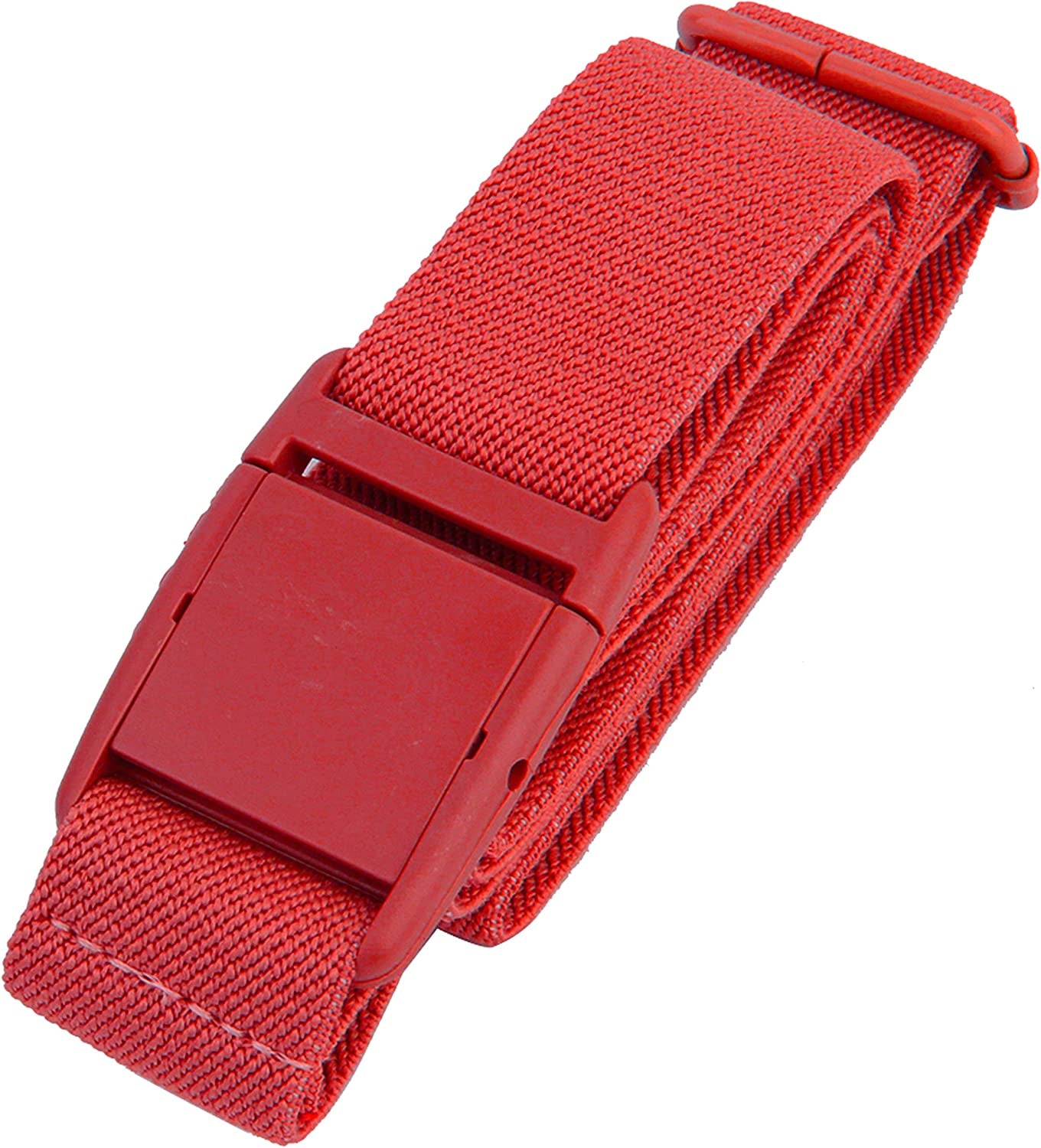 Gelante Women Invisible Belt - Elastic Adjustable Slimming No Show Apparel & Accessories > Clothing Accessories > Belts Gelante Red Standard (0-14)