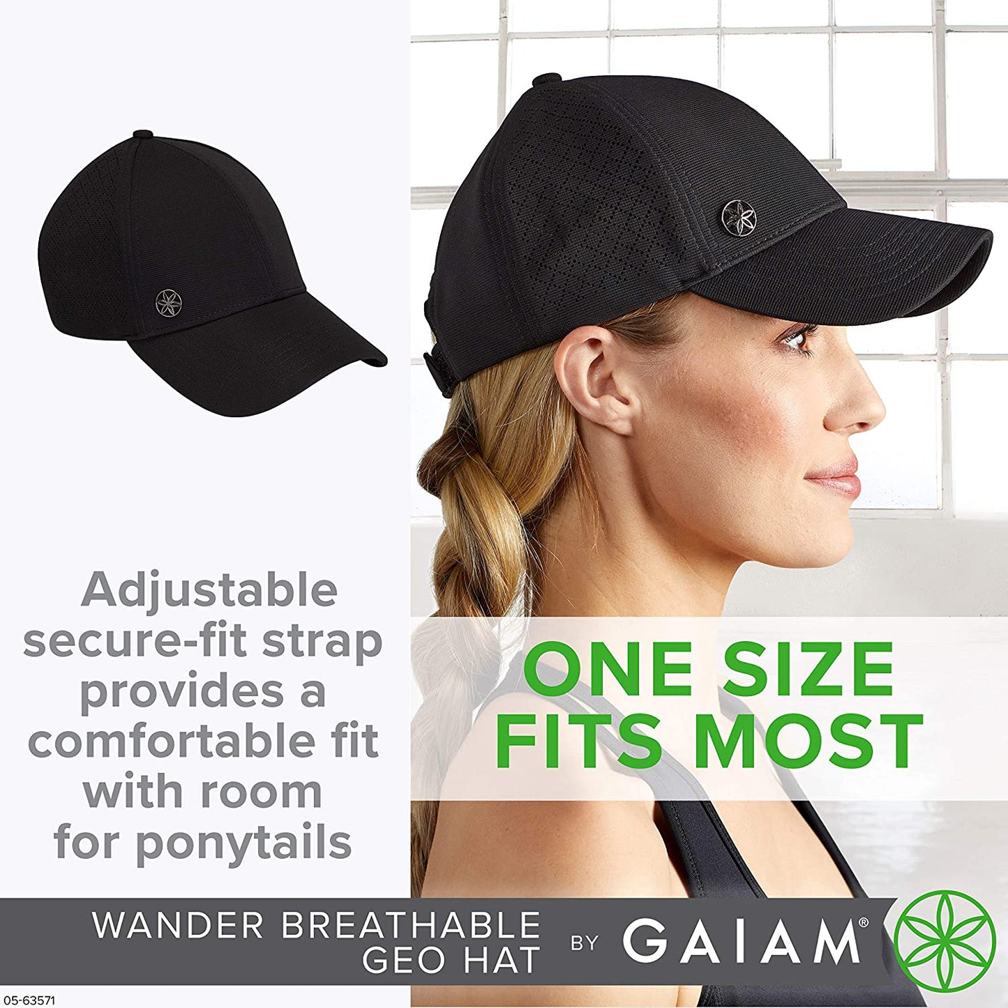 Gaiam Women'S Standard Baseball, Tie Dye (Altitude), One Size Fits Most Apparel & Accessories > Clothing Accessories > Hats Gaiam