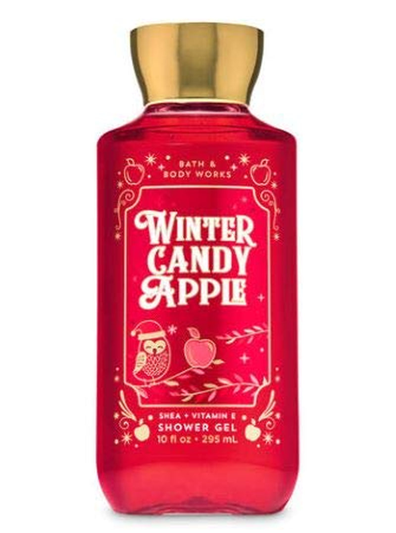 Bath and Body Works - Winter Candy Apple - Winter 2019 - Daily Trio - Shower Gel, Fine Fragrance Mist & Super Smooth Body Lotion Health & Beauty > Personal Care > Cosmetics > Bath & Body Bath and Body Works