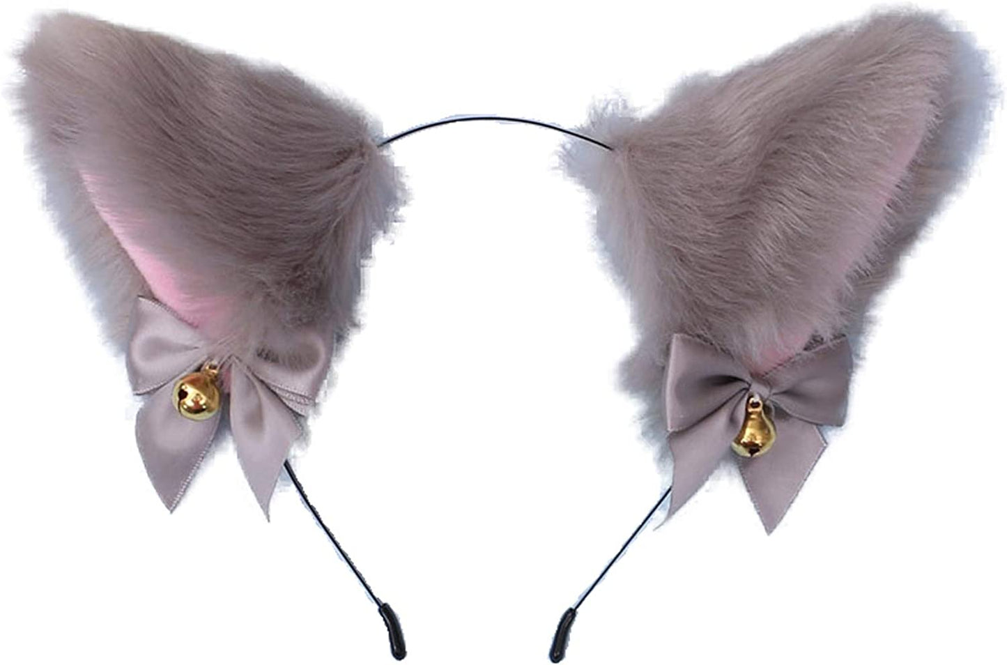 Faylay Cosplay Girl Plush Furry Cat Ears Headwear Accessory for Cam Girl Party Apparel & Accessories > Clothing Accessories > Headwear Faylay 7-hmflhhdj