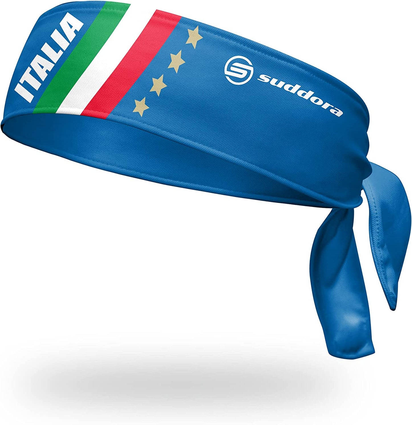 Suddora Country Flag Tie Headbands - Workout, Sports, Costume and National Team Accessories Apparel & Accessories > Clothing Accessories > Bandanas & Headties Suddora Italia Blue