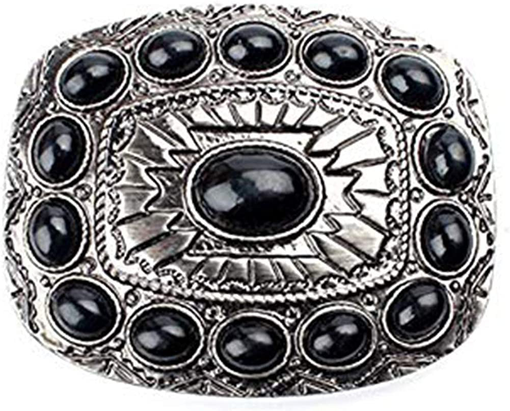 Turquoise Belt Buckle Western Buckles for Ladies … Apparel & Accessories > Clothing Accessories > Belt Buckles HUABOLA CALYN Black