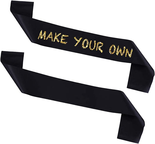 Garma 12 Pieces Blank Satin Sashes Plain Sashes for Wedding Party Decoration and DIY Accessory - Make Your Own Sash Apparel & Accessories > Clothing Accessories > Sashes Garma