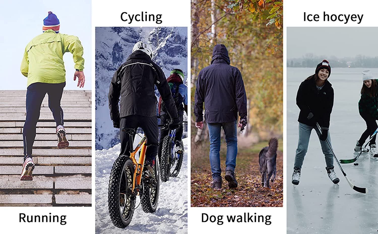 SUOYANA Winter Gloves Touch Screen Gloves Warm Waterproof Windproof Full Palm Non-Slip Lightweight for Women and Men Running,Walking,Cycling,Driving in Cold Weather Apparel & Accessories > Clothing Accessories > Gloves & Mittens SUOYANA