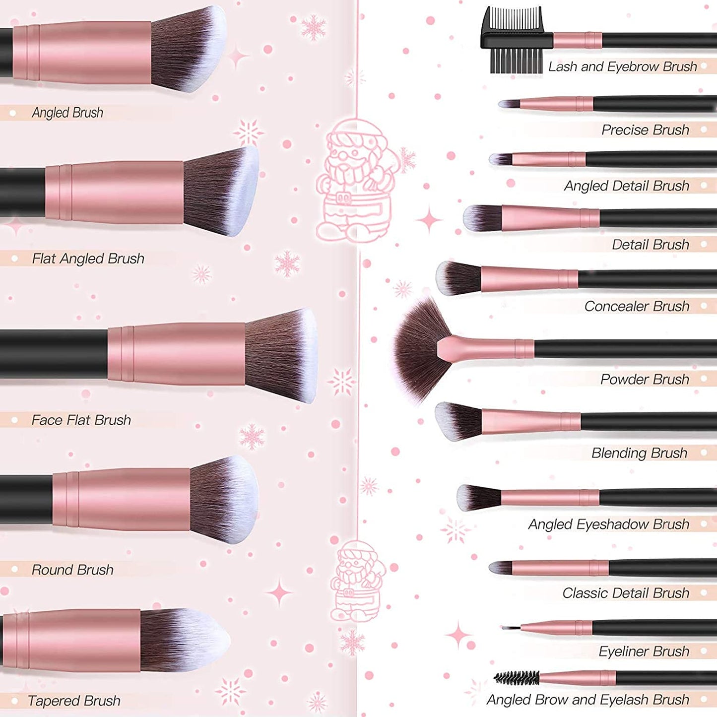 BESTOPE Makeup Brushes 16Pcs Makeup Brushes Set with 4Pcs Beauty Blender Sponge and 1 Brush Cleaner Premium Synthetic Foundation Brushes Blending Face Powder Eye Shadows Make up Brushes Tool… Health & Beauty > Personal Care > Cosmetics > Cosmetic Tools > Makeup Tools BESTOPE PRO