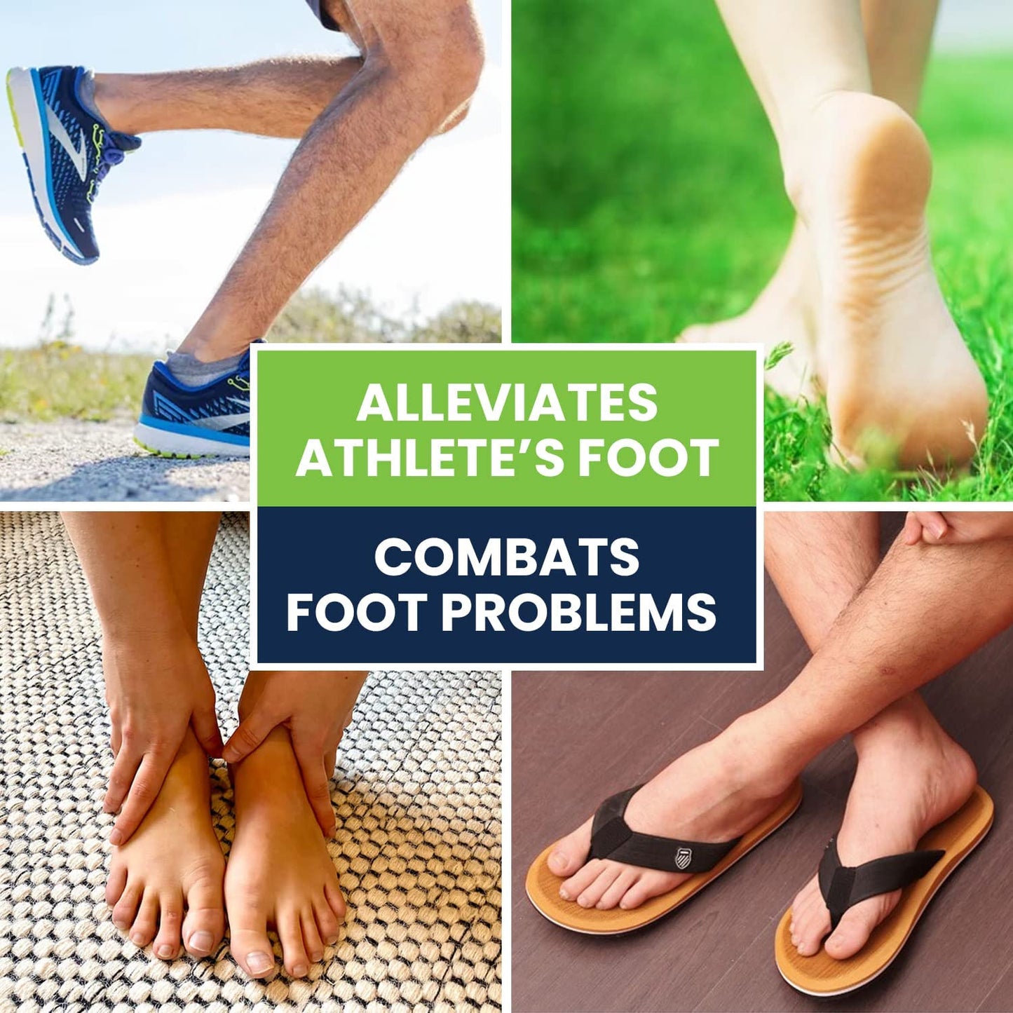 Tea Tree Oil Foot Soak with Epsom Salt - for Toenail Repair, Athletes Foot & Softens Calluses - Soothes Sore & Tired Feet, Nail Discoloration, Foot Odor Scent, Spa Pedicure, Foot Care - Made in USA, 16 Oz Health & Beauty > Personal Care > Foot Care FOOT CURE