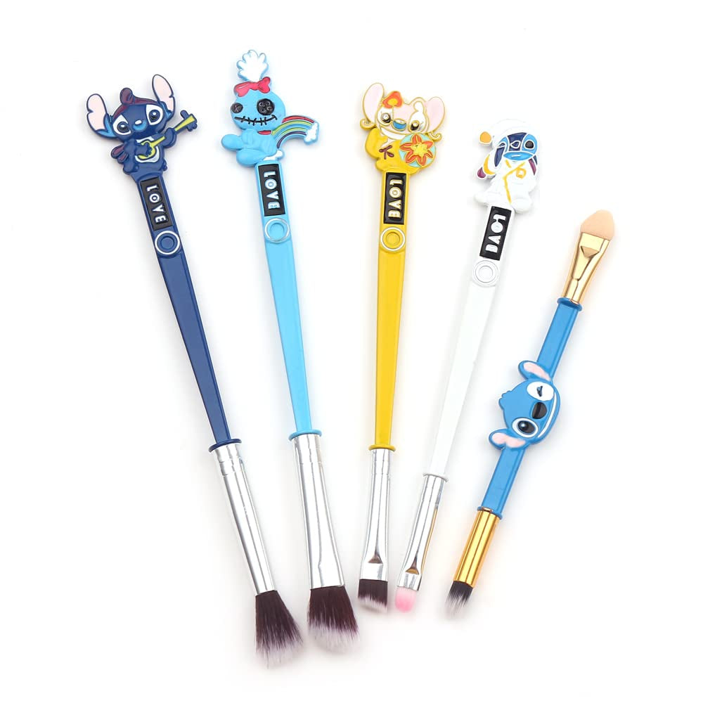 Wand Potter Makeup Brushes with Gift Bag for Makeup 5Pcs Magic Eye Shadow Eyeliner Blending Pencil Lip Brush Beauty Tools Health & Beauty > Personal Care > Cosmetics > Cosmetic Tools > Makeup Tools HORIK Multi-colored1