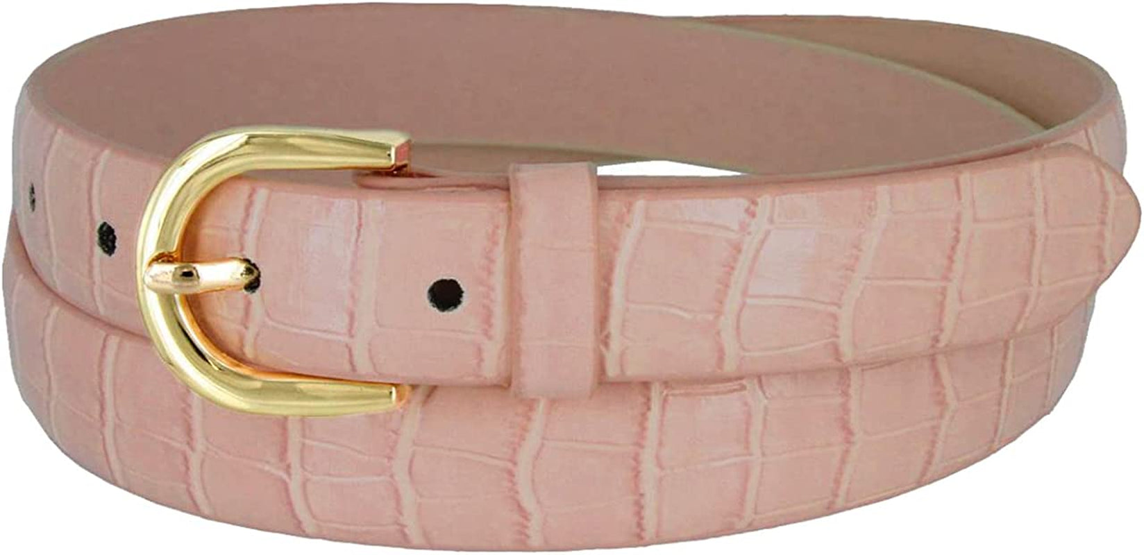 Women'S Dress Belt Casual Fashion Waist Skinny Belt 1"(25Mm) Wide, Multi-Style Options Apparel & Accessories > Clothing Accessories > Belts Belts.com Style 2 - Light Purple 42''-44'' XXL
