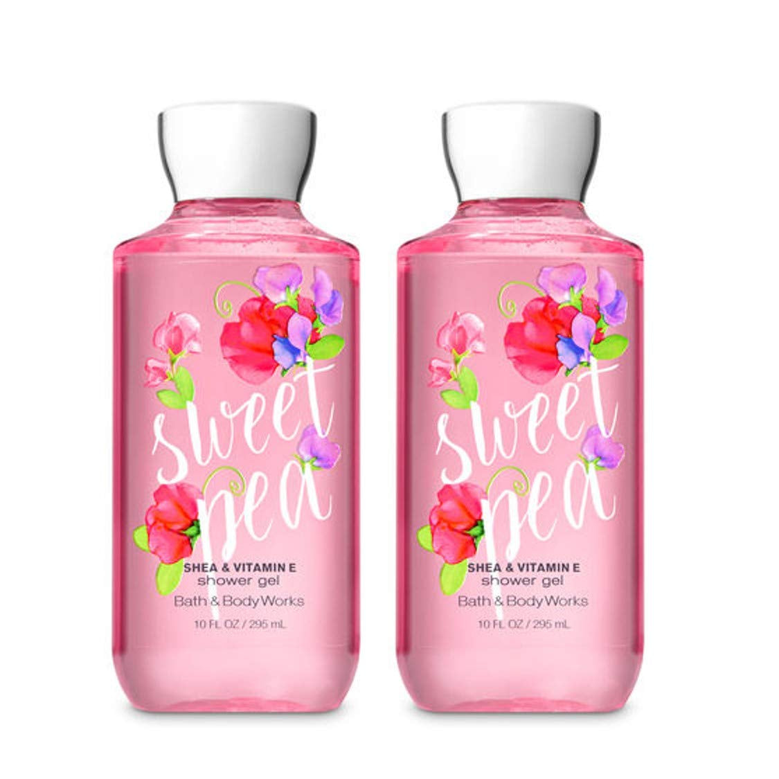 Bath & Body Works Sweet Pea Shower Gel 10 Oz SET of TWO Health & Beauty > Personal Care > Cosmetics > Bath & Body Bath & Body Works